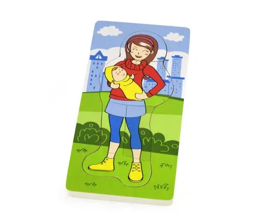 Viga 50405 Mom With Baby Puzzle