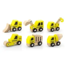 Viga 50541 Construction Vehicles 6Pcs Set