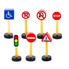 Viga 50817 Train Set Accessory -Traffic Signs