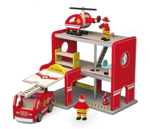 Viga 50828 Fire Station W/Accessories