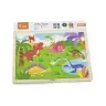 Viga 51460 Puzzle na podkładce 24 elementy - dinozaury