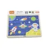 Viga 51461 Puzzle na podkładce 24 elementy - kosmiczna przygoda