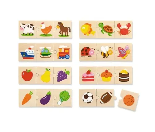 Viga 51608 Categorizing Puzzle Set