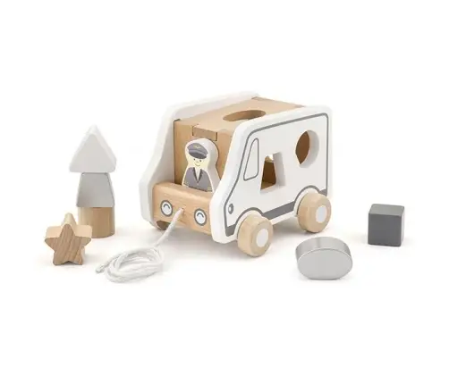 Viga 51612 Pull-Along Shape Sorting Truck