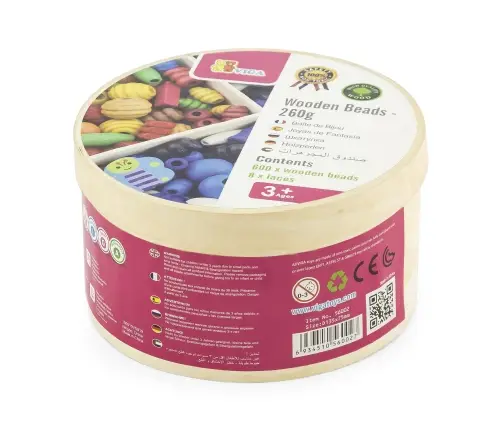 Viga 56002 Wooden Beads (260g)