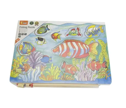 Viga 58423 Magnetyczne puzzle - łowimy rybki