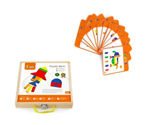 Viga 59687 Magnetic Shapes & Box
