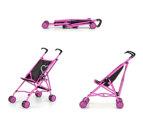 Wózek dla lalek Julia Prestige Black