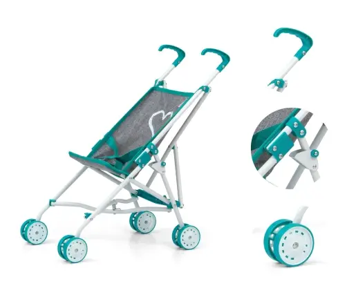 Wózek dla lalek Julia Prestige Mint Wózek dla lalek Julia Prestige Mint