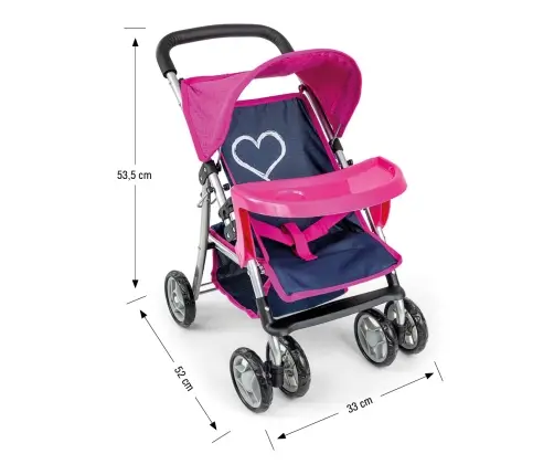 Wózek dla lalek Kate Prestige Navy