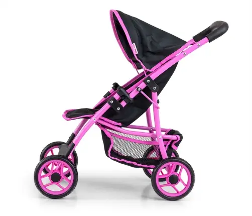 Wózek dla lalek Natalie Prestige Black