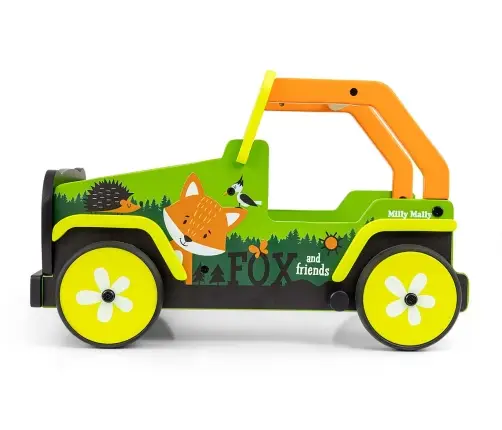 Zabawka Chodzik-Pchacz dla dzieci Explorer Fox and Friends