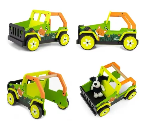 Zabawka Chodzik-Pchacz dla dzieci Explorer Fox and Friends