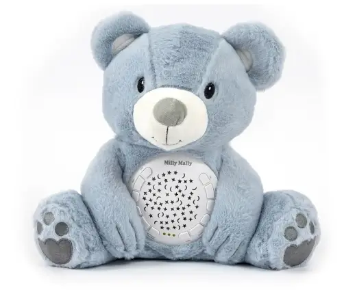 Zabawka pluszowa z Projektorem Milly Bear Blue