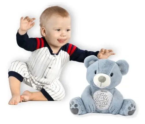Zabawka pluszowa z Projektorem Milly Bear Blue
