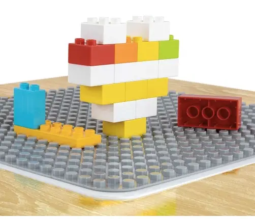 Zestaw mebli Olaf Blocks - Stolik i dwa krzesełka White Zestaw mebli Olaf Blocks - Stolik i dwa krzesełka White