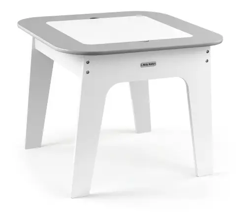 Zestaw mebli Olaf - Stolik i dwa krzesełka Grey