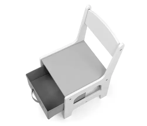 Zestaw mebli - Stolik i dwa krzesełka Sven White