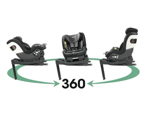 Peg Perego Primo Viaggio Giro Crystal Black IMGR000000DP53DX13 Bērnu autosēdeklis 9-18 kg Peg Perego Primo Viaggio Giro Crystal Black IMGR000000DP53DX13 Bērnu autosēdeklis 9-18 kg