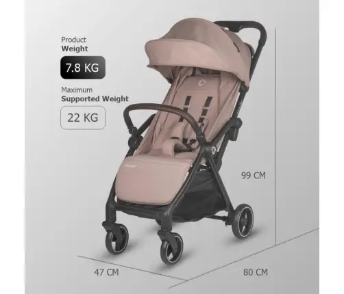 Autofold Sport Stroller Coccolle Arella Sand beige