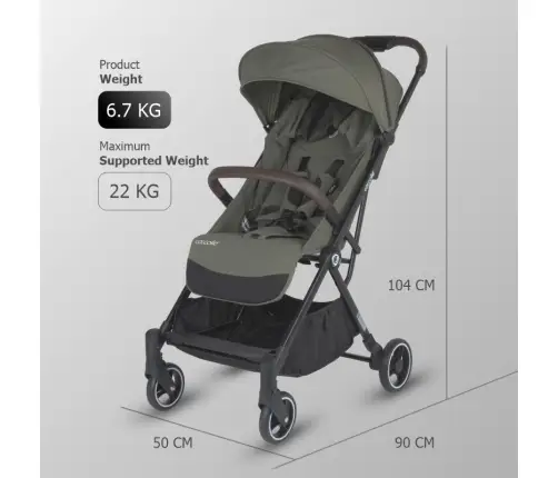 Autofold Sport Stroller Coccolle Melia Sage Shadow