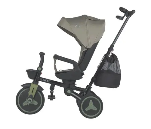 Coccolle Urbio Plus foldable tricycle Basil Green