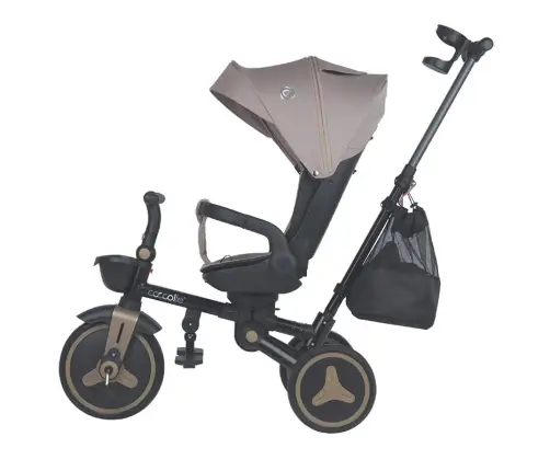 Coccolle Urbio Plus foldable tricycle Mocha Beige