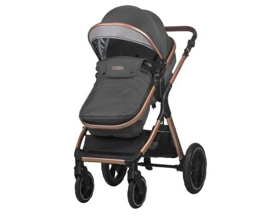 Convertible travel system 3in1 Coccolle  Melora Diamond black