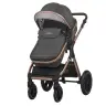 Convertible travel system 3in1 Coccolle  Melora Diamond black