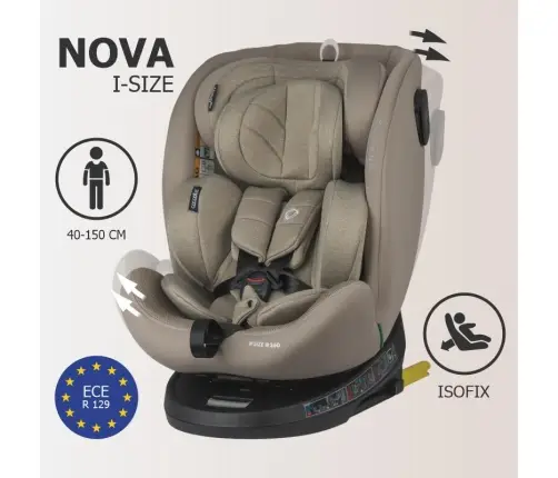 iSize 40-150 cm Coccolle Nova Sand beige