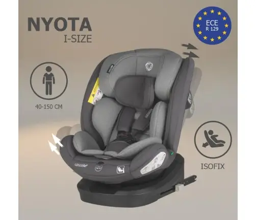 iSize 40-150 cm Coccolle Nyota Diamond black