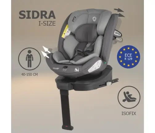 iSize 40-150 cm Coccolle Sidra Diamond black