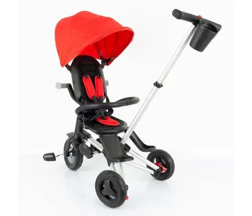 Ultra-foldable Tricycle Qplay Nova Rubber Red