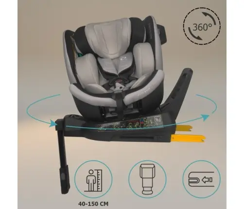 iSize 40-150 cm Coccolle Mago Jet Black