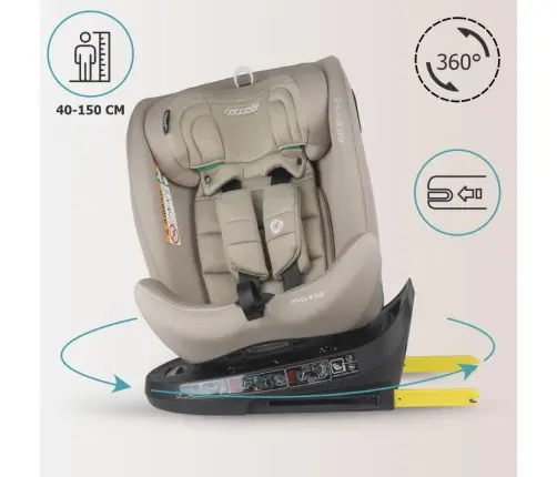 iSize 40-150 cm Coccolle Nova Sand beige