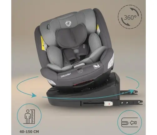 iSize 40-150 cm Coccolle Nyota Diamond black