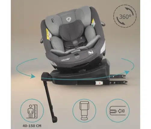 iSize 40-150 cm Coccolle Sidra Diamond black