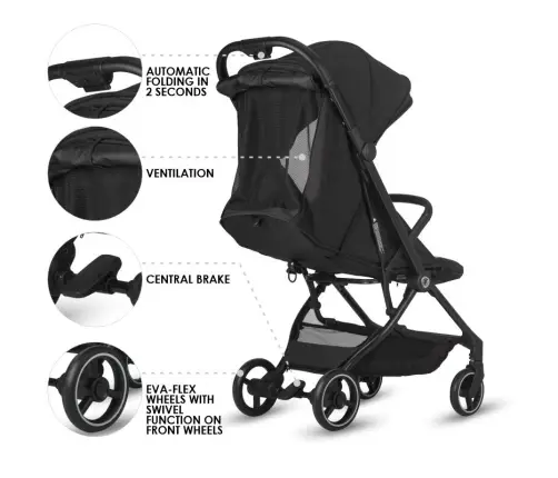 Autofold Sport Stroller Coccolle Sierra Diamond black