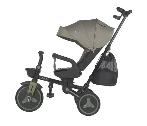 Coccolle Urbio Plus foldable tricycle Basil Green