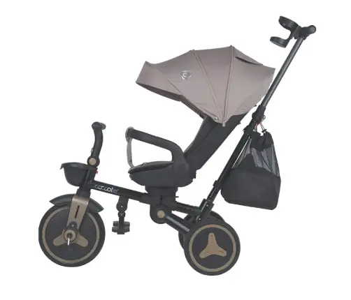 Coccolle Urbio Plus foldable tricycle Mocha Beige
