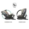 i-Size rotating car seat 40-150 cm Coccolle Velsa Taupe brown