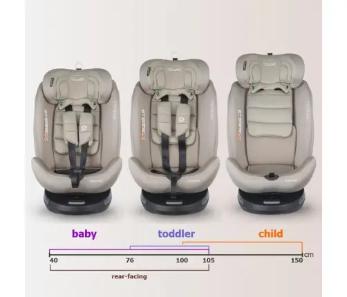 iSize 40-150 cm Coccolle Nova Sand beige