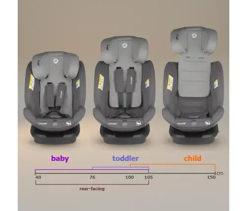 iSize 40-150 cm Coccolle Nyota Diamond black