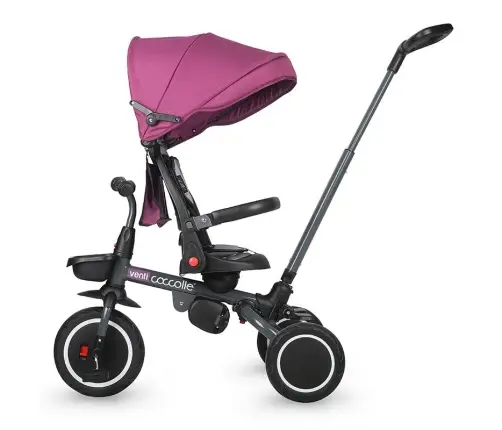 Multifunctional tricycle Coccolle Venti Magenta