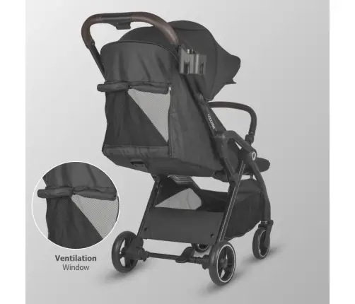 Autofold Sport Stroller Coccolle Arella Jet black