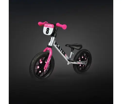 Balance bike Qplay Player Pink