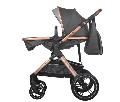Convertible travel system 3in1 Coccolle  Melora Diamond black
