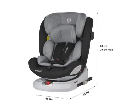 iSize 40-150 cm Coccolle Lyra Greystone