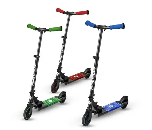 Scooter LED  Qplay Honeycomb Red