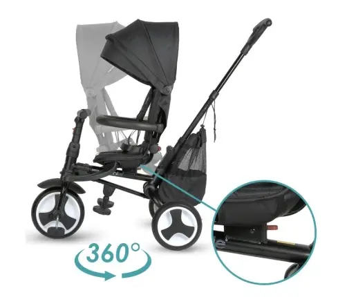 Tricycle Coccolle Spectra Plus Jet Black 2025